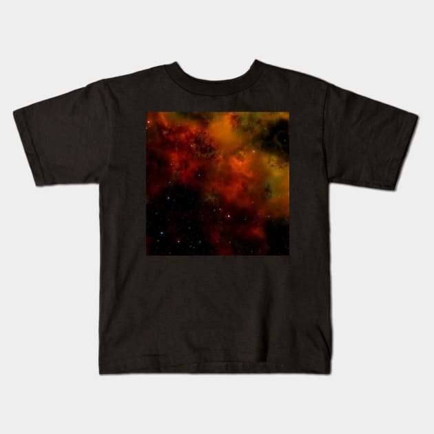 Galaxy Kids T-Shirt by Kaalpanikaa